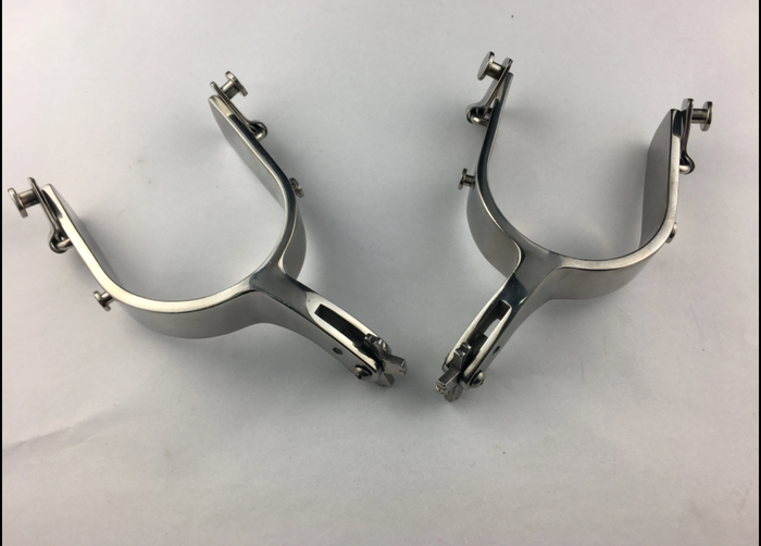 TFB Stainless Steel Bullriding Spur